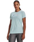 Women's Ua Gradient Pill Short Sleeve - Fuse Teal Sm