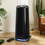 Ultrasonic Cool Mist 5.5L Air Humidifier & Diffuser 2-IN-1 - White