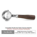 Coffee Accessories Portafilter Breville 9 Series Stainless Golden