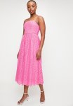 Edit Anglaise Trim Detail Fit & Flare - Pink