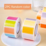 1000 Pieces Waterproof Color-coded Index Labels - Vibrant Durable Adhesive Labels For Organizing Labeling And Personalizing Name