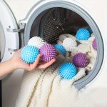 2/4/6PCS Reusable Laundry Balls - Anti-tangle Fabric Softener Stain Remover - Essential Washing & Drying Aid For Soft Clean Clot