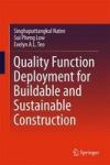 Quality Function Deployment For Buildable And Sustainable Construction Hardcover 1ST Ed. 2016