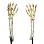 Halloween Lighted Skeleton Arm Stakes Outdoor Party Yard Decor