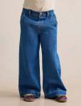 Gemma Girls Elasticated Jeans - 10-12 Yrs Classic Blue Wash