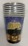 Halloween Cups Pack Of 8