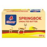 Clover Springbok Unsalted Butter 500GR