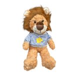 Plush Soft Toy 60CM - Blue Striped Shirt Lion