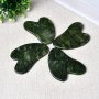 1PC Natural Jade Gua Sha Massage Tool - Crystal Scraping Board For Face And Body Care Handcrafted Jewelry & Watch Accessory