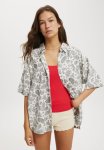 Cotton On Haven Short Sleeve Shirt - Phoebe Paisley Gardenia