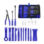Suvnie 19PCS Trim Removal Tool Set Car Panel Door Audio Trim Removal Tool Kit Plastic Pry Tool Kit For Car Panel Dash Door Audio