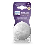 Avent Natural Response Teat 6M+ Flow 6 Nipple 2PK