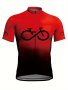 Men's Zip Up Cycling Jersey Quick Dry Moisture Wicking Breathable Short Sleeves Mtb Mountain Bike Shirt For Biking & Riding Sports