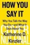 How You Say It   Hardcover