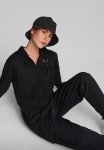 Puma Her Full-zip Hoodie Tr - Black