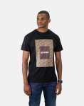 Digital Print Black T-Shirt - XXL Black