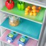 4/6PCS Refrigerator Liners Washable Refrigerator Shelf Liners Home Kitchen Gadgets Accessories Organization For Top Freezer Glass Shelf Wire Shelving Cupboard Cabinet Drawers