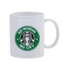 White Ceramic Mug 350ML - No Woman No Cry 21