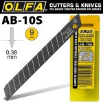 Olfa Blades Stainless Steel 10 PACK 9MM Carded