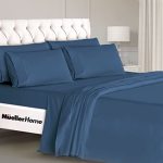 Mueller Ultratemp Bed Sheets Set Super Soft 6 Piece California King Sheet Sets Deep Pocket Up To 16" Transfers Heat Breathes Bet