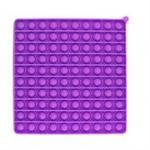 Pop It Bubble Square Fidgt Purple