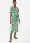 Gauged Volume Dress - Floral