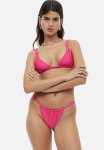 Tanga Bikini Bottoms - Cerise