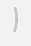 Double-sided Curved Nail File - Silver