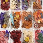 Colorful Dried Flowers For Epoxy Resin Crafts Diy Bouquet Candle Making Home Decor Wedding Decoration