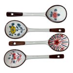 Florals Ceramic Spoon Box Set