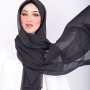 1 Solid Color Classic High-grade Chiffon Hijab Scarf Which Feels Delicate Soft And Silky And Can Be Used As A Shawl Or Headband Suitable