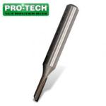 PRO-TECH Straight Bit Single Flute 1 8' X 1 2' Cut 1 4' Shank