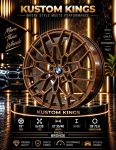 19 Inch Bmw Fitment Rims 5 120 Pcd Bronze Multi-spoke Alloy Wheels