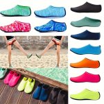 A Pair Of Unisex Summer Beach Low Cut Socks Diving Socks Lightweight Floor Socks Suitable For Beach Swimming Diving Pool Parties