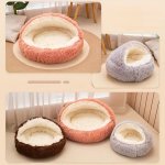 Dog Cat Plush Long Haired Bed 8 DCB8