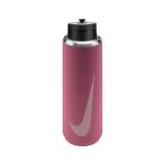 Nike Ss Recharge Straw Bottle 946ML Refresh - Peony black pink Foam