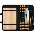Braai Barbeque Set Grilling Accessories 16 Piece With Carrying Bag