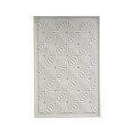 80 X 120CM 3D Painting With Gold Accents White
