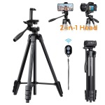 K&f Concept Kf B174A1 Compact-vlogger Tripod With Bluetooth Remote & Video Head