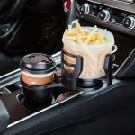 Car Cup Holder Expander For Car Adapter Adjustable Multifunctional Dual Cup Holder With Phone Holder Aromatherapy Organizer Than