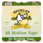 Beckley Bros Medium Eggs 30 Pack