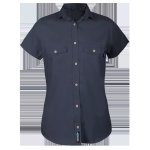 Homegrown Lady’s Short Sleeve Shirt Navy