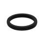 Women's Silicone Stackers - Plain - Black / 8