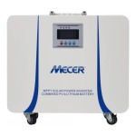 Mecer 1.5KW Portable Lithium 26V 100AH Pure Sine Wave Inverter With 840W Mppt SOL-I-CN-15L