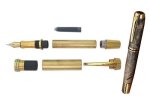 Pen Kit Lrg Jr Gentleman Fountain Gold