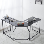 SD-23 L-shaped Computer Gaming Desk - Brown