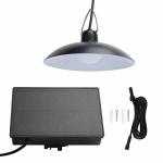 Solar Pendant Light Indoor Outdoor Hanging Shed Lamp Solar Shed Lights Barn Light Lamps Chandelier For Garden Balcony Courtyard