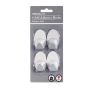 Hooks - Household Accessories - Self Adhesive - Stainless Steel - 1 Kg