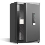 Commercial Fingerprint Automatic Door Safe With Touch Control Panel