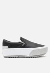 Vans Classic Slip-on Stacked - Shiny Black true White
